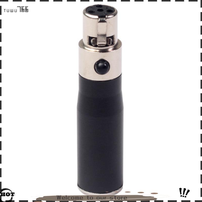 Heheshophtrshj1xlr Mini 3 Pinos Macho Para 4 Fêmea Adaptador De Áudio Conector Conversor De Sinal Hi-Fi Microfone Alto-F