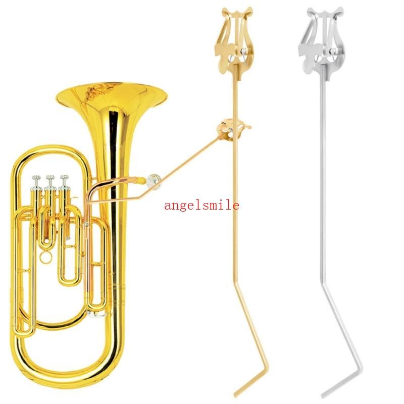 Tubas Marchas Braçadeira Lira Metal Chapeamento Folha Clipe Música Tuba Pontuação Instrumento Musical Acessórios