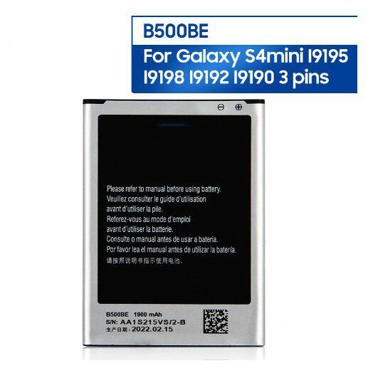 [Estoque pronto] Adequado para bateria de celular Samsung/Samsung GALAXY S4 Mini B500AE B500BE