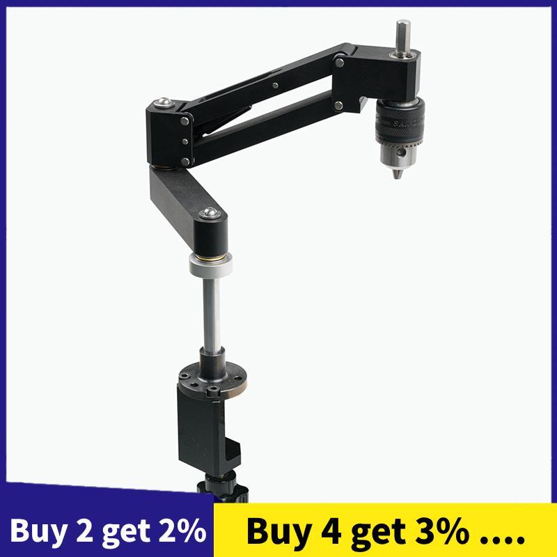 Suporte De Rosqueamento Cantilever CNC Liga De Alumínio Furadeira Elétrica Ferramenta Horizontal E Vertical DIY