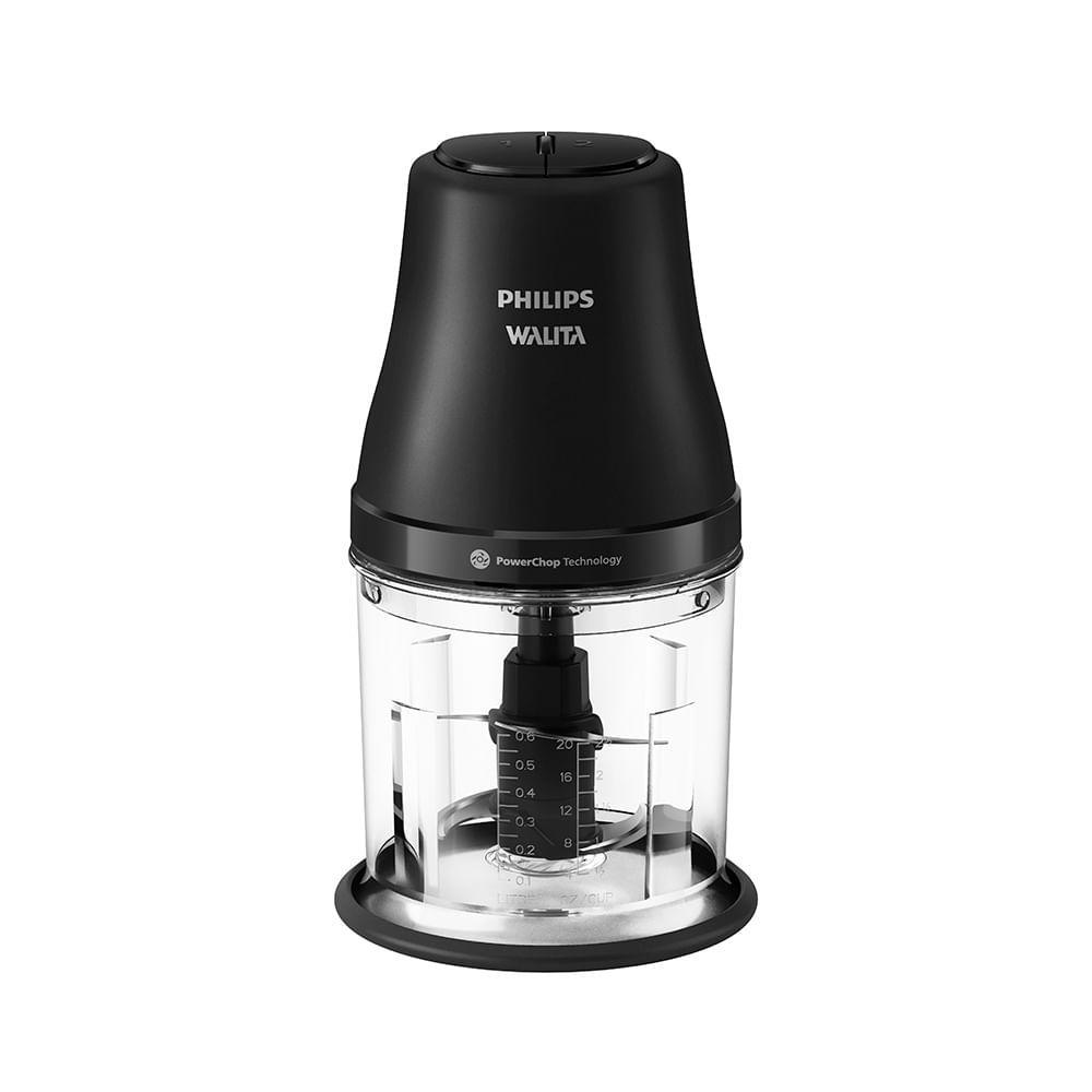 Processador de Alimentos Philips Walita PowerChop Série 3000 com 02 Velocidades e Capacidade de 1 Litro - HR1501