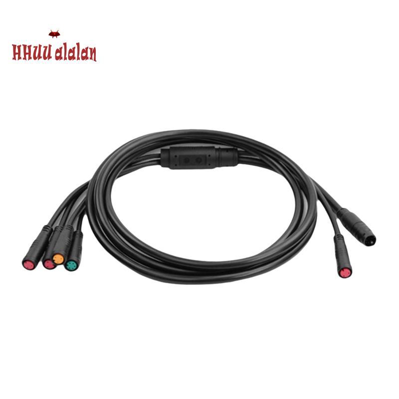 [Alta Qualidade H] Cabo De Bicicleta Elétrica 1TO5 À Prova D'água Cabos Fios Para Controlador KT Motor Acelerador Displa