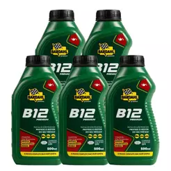 Aditivo Óleo Motor Bardahl B12 Premium 500ml Kit 5 Un.