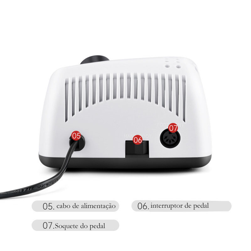 Micro Motor Strong 210 40.000rpm  65w Vire Com A Chave Para 110V / 220V