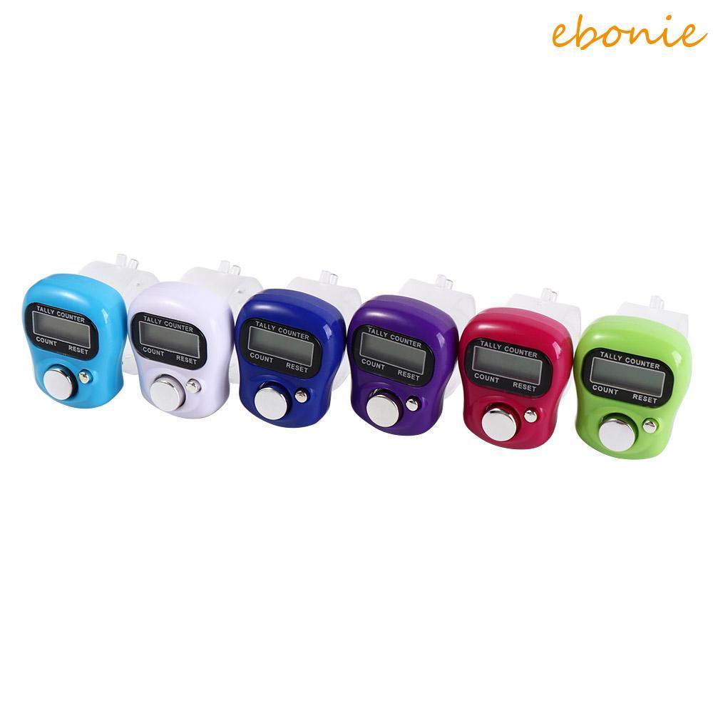Contador De Linha De Tricô EBONIE , Eletrônico De Anel De Dedo Portátil , Digital