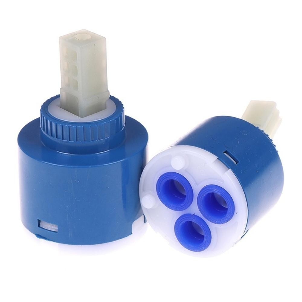 Reparo Cartucho Cerâmico 40mm Misturador Para Torneira Monocomando Quente e Frio Universal 40mm