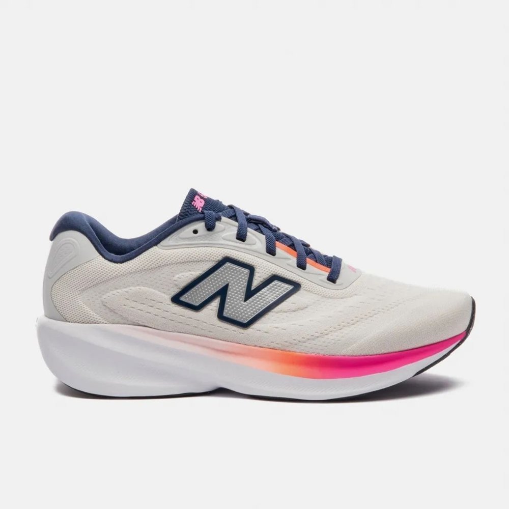 Tênis New Balance Fresh Foam 680V9 Feminino Bege Leve Confortável Running Academia