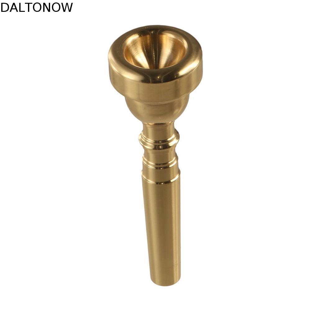 Bocal De Trompete DALTONOW , Boca De Corneta De Metal Com Chifre Profissional , Iniciante 3C/5C/7C Prata Ouro