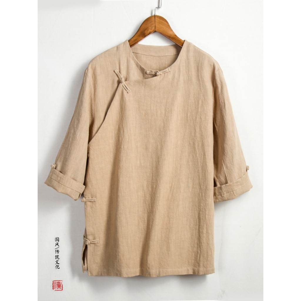 Estilo chinês roupas masculinas Hanfu fivela masculina traje antigo outono estilo antigo estilo chinês roupas masculinas