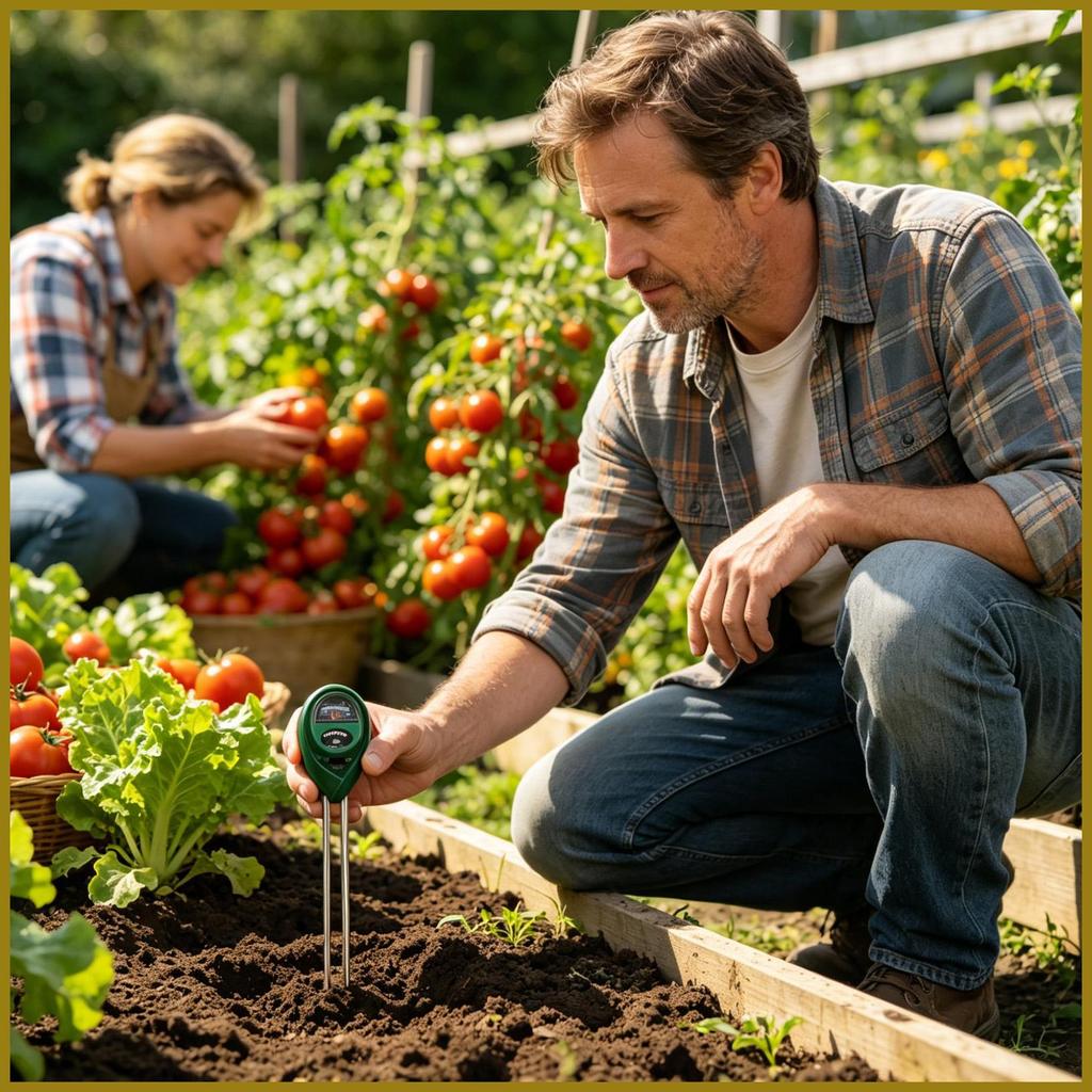 Medidor De Solo Para Jardinagem , Umidade À Terra , Sensor De PH , Indicador , Ferramenta De Teste Gramado Ao Ar Livre ,