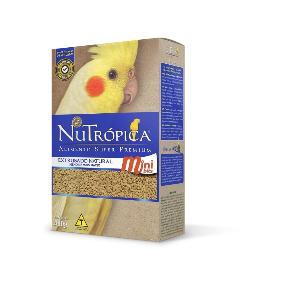 NUTROPICA MINI BITS CALOPSITA 300G
