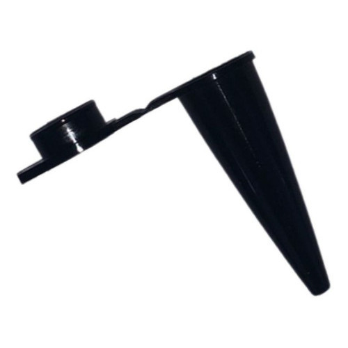 Microtubo 0,65ml Preto Fechado - 500 Unidades