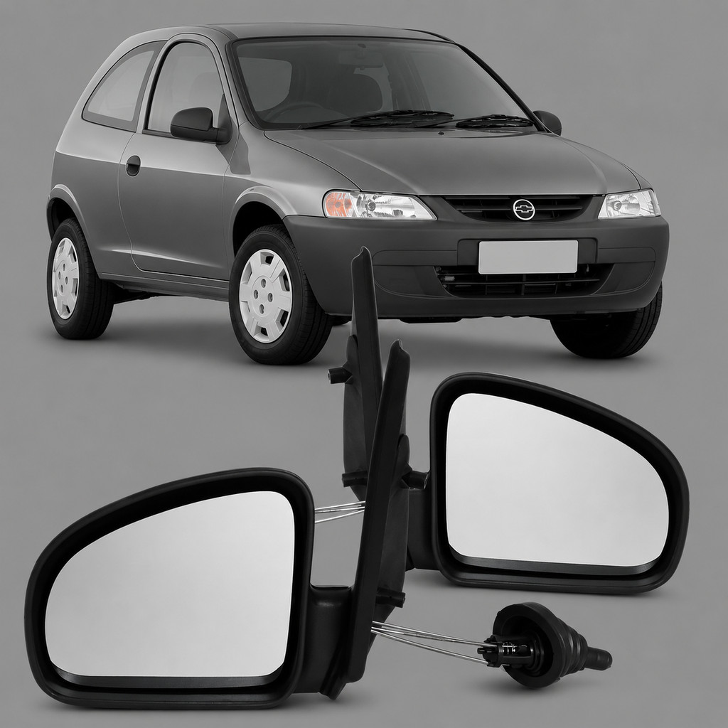 Par Retrovisor Celta 2000 2001 2002 2003 2004 2005 2006 C/Controle