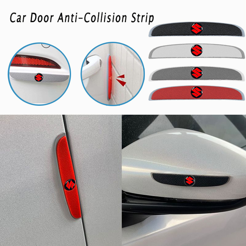 Suzuki Tira Anticolisão Para Porta De Carro , Adesivo De Proteção Contra Colisão De Borda De , Acessórios S Presso Swift