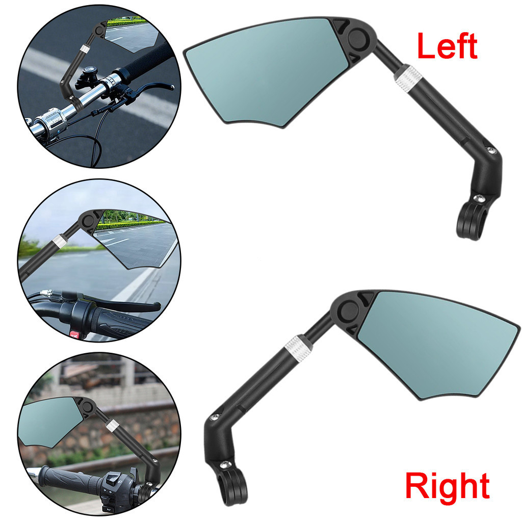 Espelho De Bicicleta Anti-Reflexo , 1 Peça , Retrovisor Para Guidão , Acessórios Práticos Scooter De Estrada