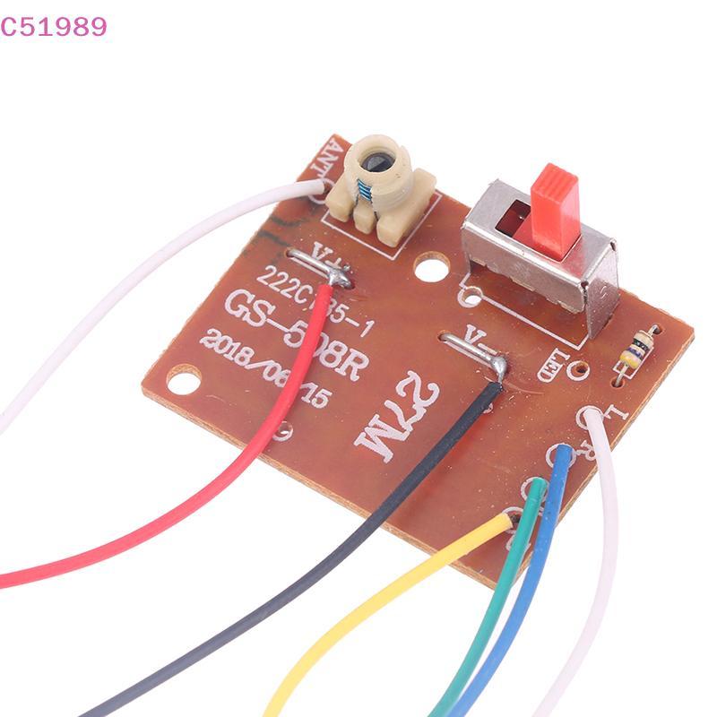 [kaan] 4CH RC Controle Remoto 27 Mhz Circuito PCB Transmissor E Placa Receptora Com Antena Sistema De Rádio Para Brinque