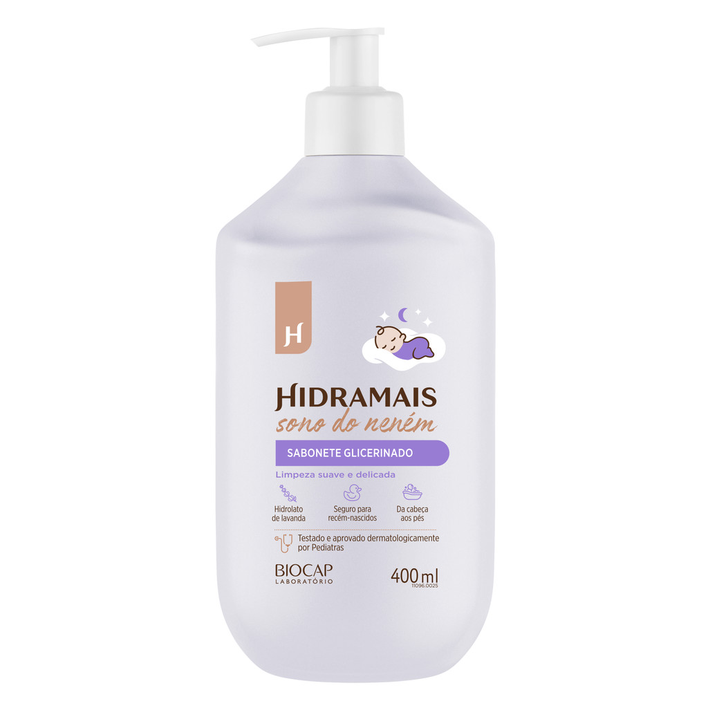 Imagem Sabonete Líquido Glicerinado Hidramais Sono do Neném | 400ml