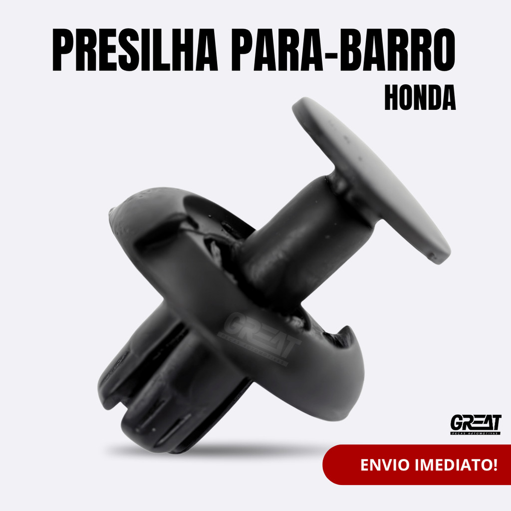 Presilhas Grampo Para-Barro Honda Fit Civic City Crv