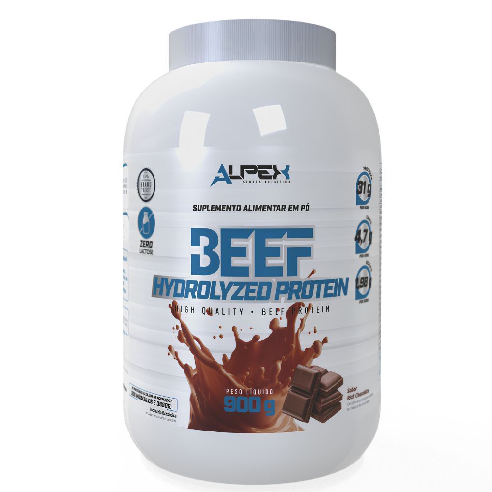 Proteína Hidrolisada Beef Protein Pote 900g  Alpex Nutrition