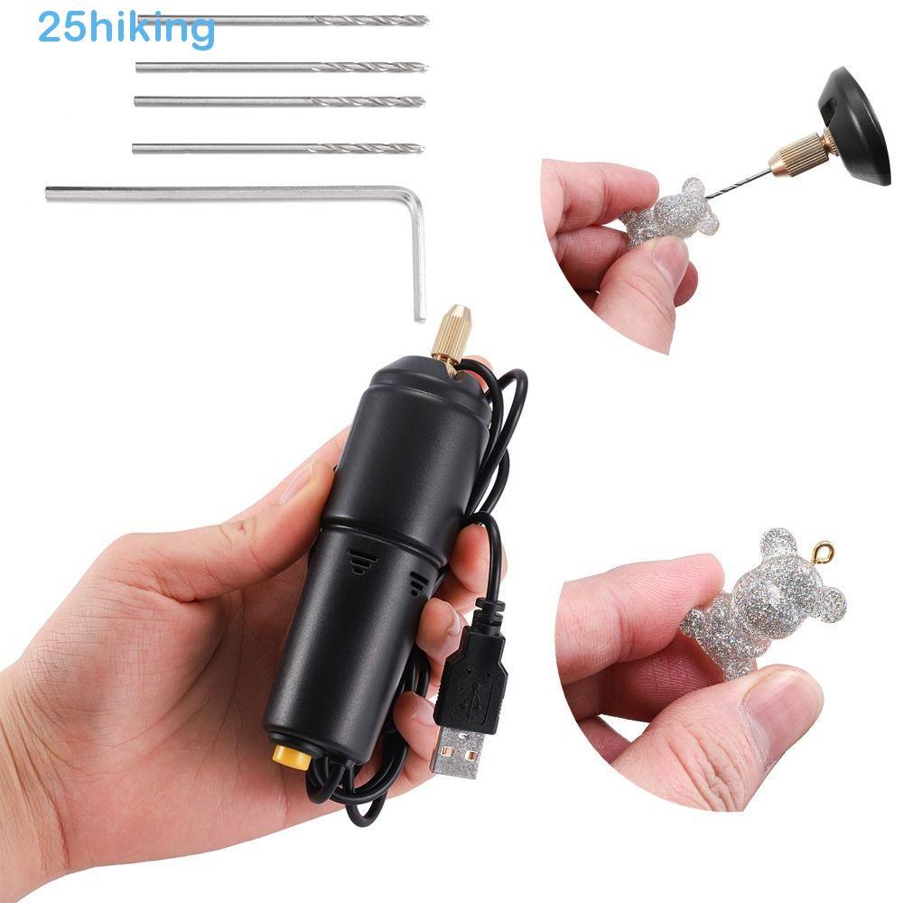 HIKING Mini Furadeira Elétrica , Perfuração De Brocas USB 5 | Ferramenta De 5V Pequena Portátil