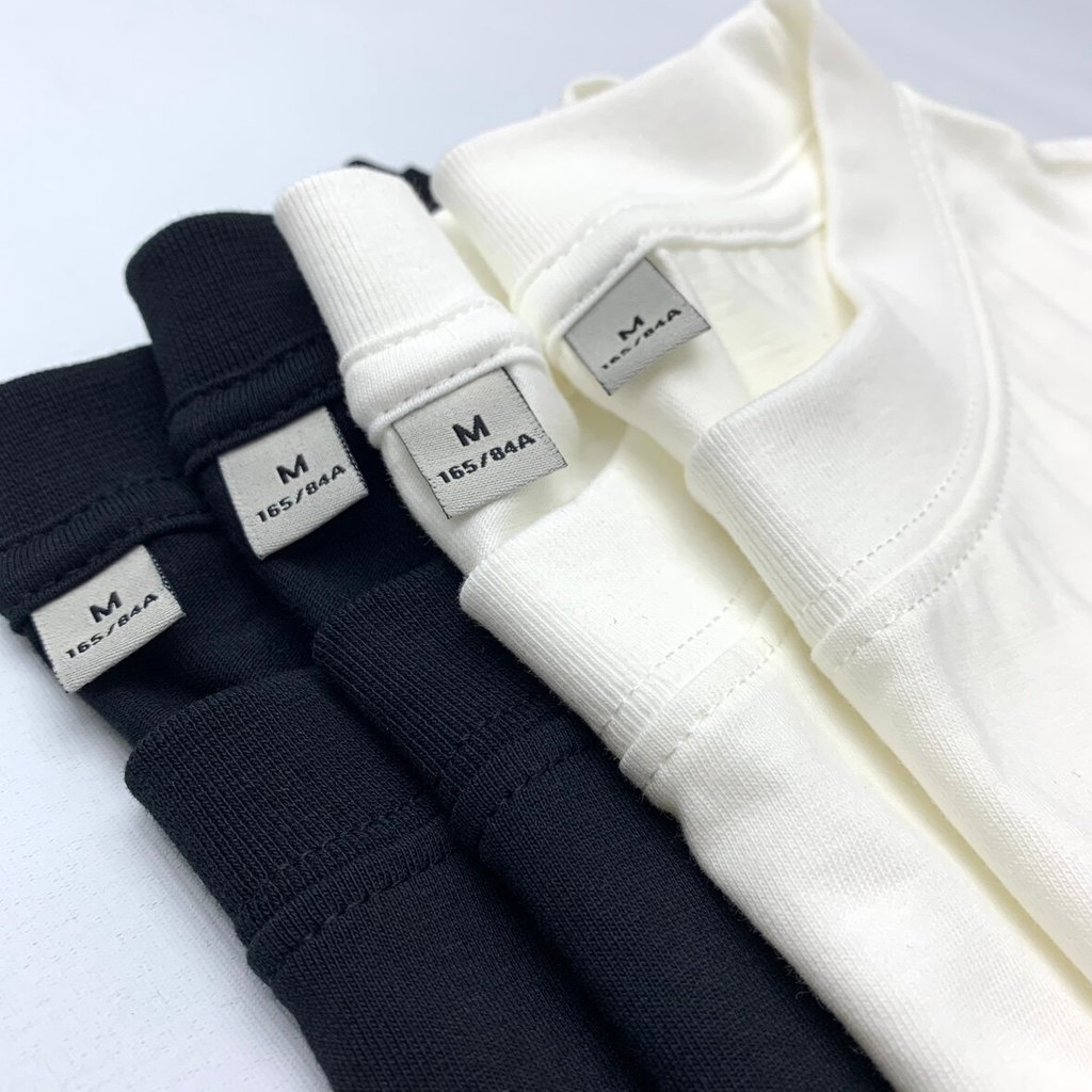 Camiseta Casual americana masculina estilo básico 200G Retro cor sólida algodão camiseta de fundo preto branco de manga 
