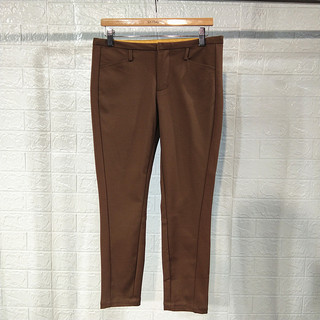 R RMEO/Romântico Uma Primavera Outono Estilo Senhoras Calças Casuais Calças Retas de Algodão Commuter Micro-Stretch Calç