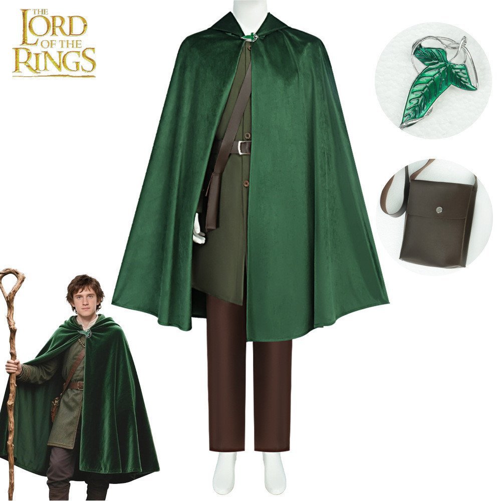 Filme O Senhor dos Anéis Fantasia de Bill Bo Birkins Halloween Rei Anel Hobbits Birkins NJPM