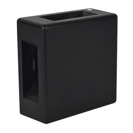 ARANDELA AL14 6W 3000K PRETA NITROLUX