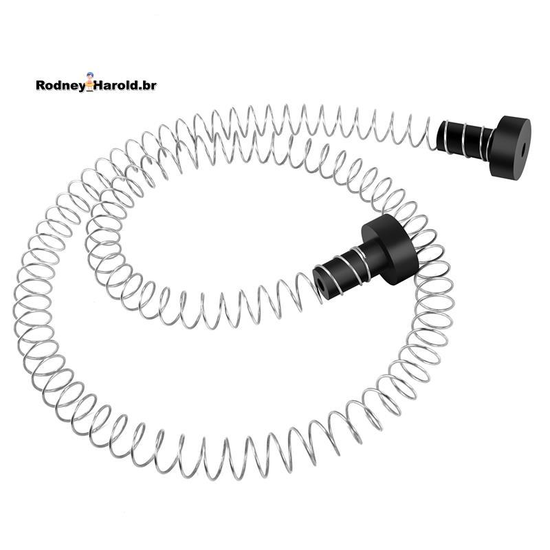 [Entrega Rápida R] Freio De Mola Com Zíper 165 Cm De Aço Inoxidável Zip Line Heavy Duty Zipline Redutor De Velocidade De