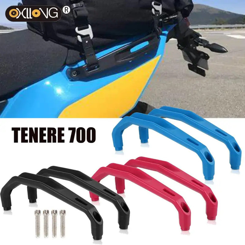 Para YAMAHA TENERE 700 Passageiro Traseiro Pega Assento Mão Alça Barra De Apoio Ferroviário Tenere700 Acessórios Da Moto
