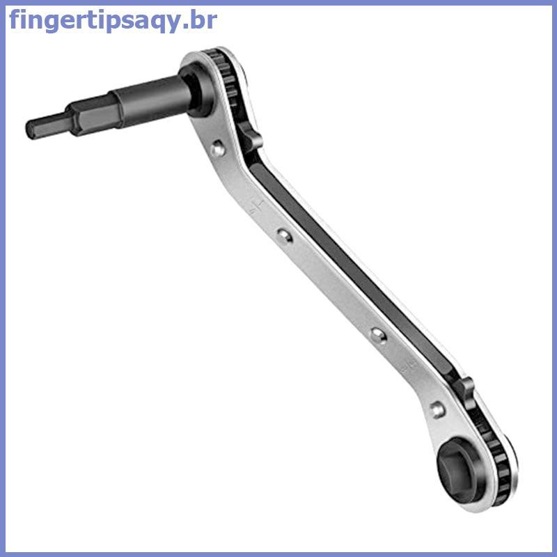 Ferramenta De Chave De Serviço FINGE , Conjunto Catraca De Válvula De Ar Condicionado Para Refrigeração E Reparo De Equi