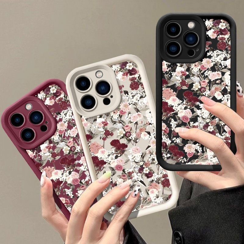 Capa De Telefone Com Flores Coloridas Em Tela Cheia Para Samsung Galaxy S26 S25 S24 S23 S22 Ultra Plus S23 S24 S25 FE A5