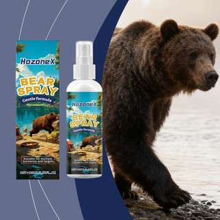 HOZONEX urso repelente spray diário caminhadas ao ar livre acampamento Multi-cena adequado portátil urso repelente spray