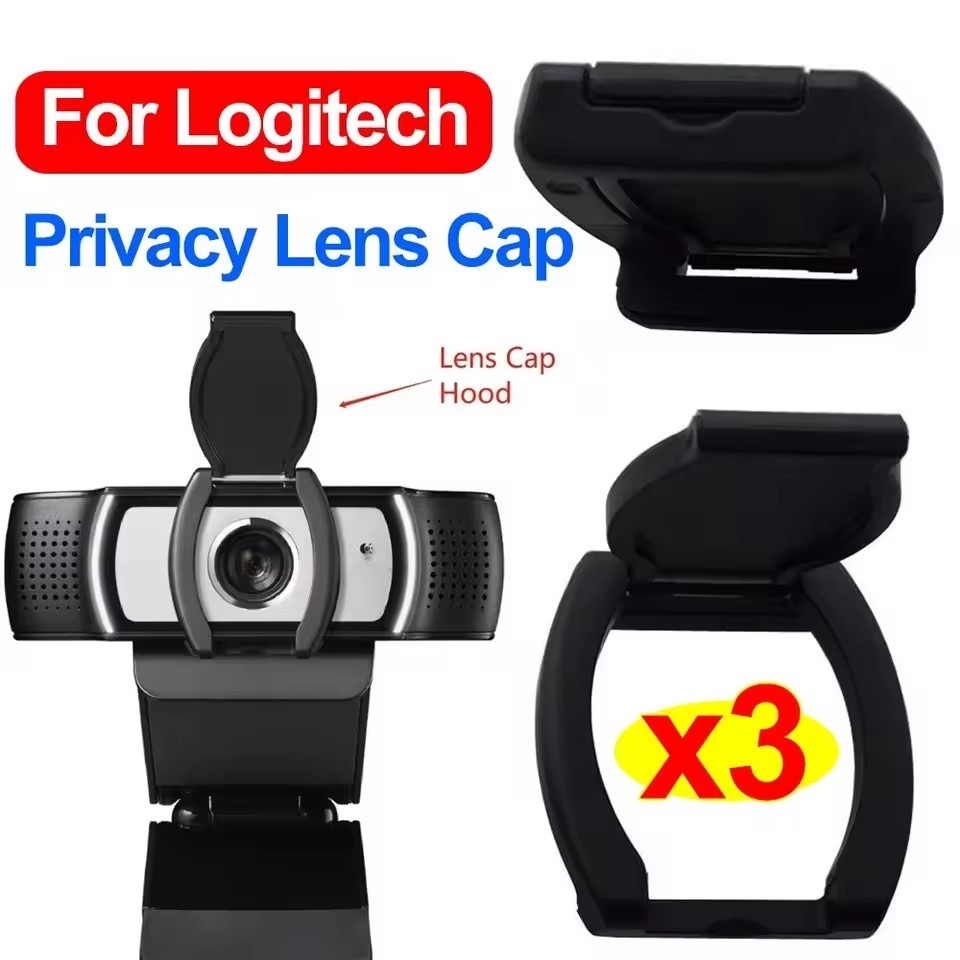 Capa De Privacidade Para Webcam-Acessórios Lente De Câmera-Contra Poeira Obturador-Tampa Protetora Anti-Espião-Logitech