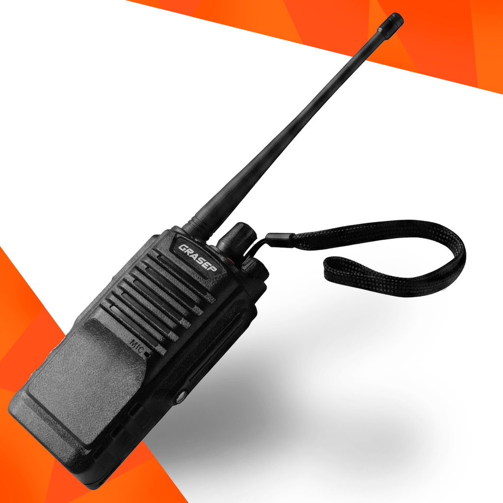 Rádio Comunicador Profissional Walkie Talkie UHF 16 Canais Longo Alcance Até 10Km Bateria 2800mAh Kit Completo Com Fone