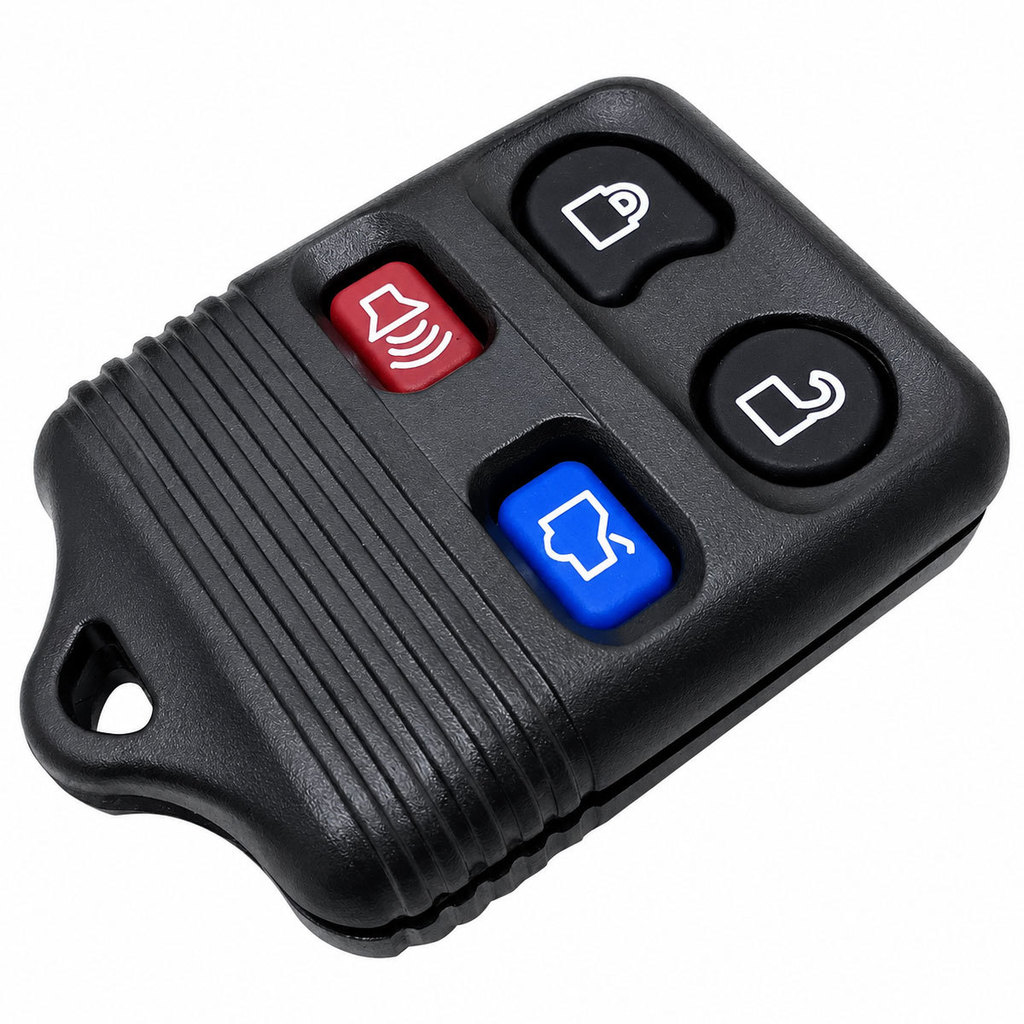 Carcaça Oca Controle Ka Fiesta Ecosport 4 Botões 1997/2012
