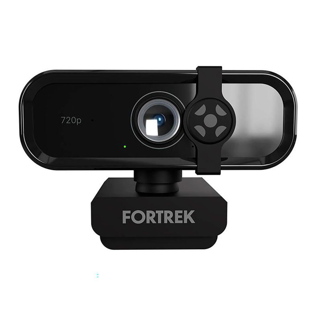 WEB CAM USB HD 720P VISION 10 COM MICROFONE FORTREK PRETO - 84985