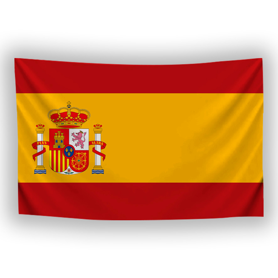 Bandeira Espanha Tecido Oxford