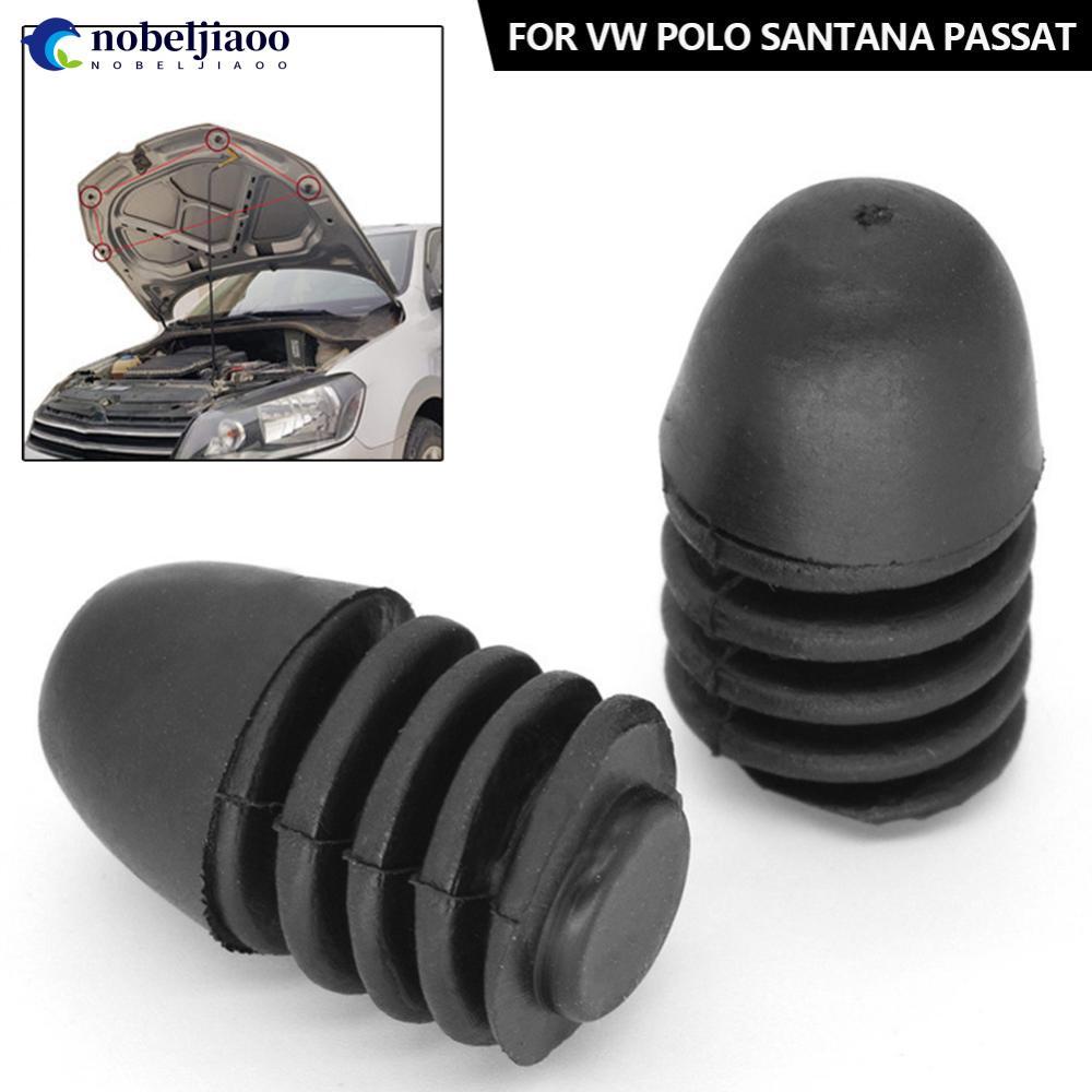 NOBELJIAOO 4 Peças De Borracha Para Capô De Carro , Amortecedor De Motor E Vibração , Reposição VW Polo Santana Passat I