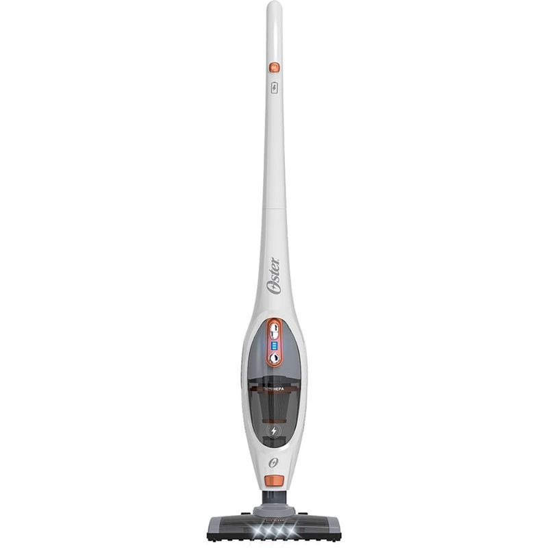 Aspirador Vertical Oster Duo Clean 0,5 Litros Branco OASP645-BAT