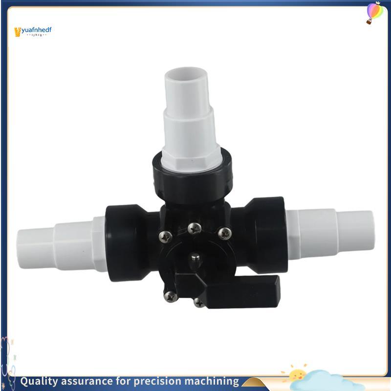 Válvula De Substituição Para Piscina , Desviador De Mangueira De 3 Vias De 1.5 Polegadas , PVC + Conectores Limpos De Tu