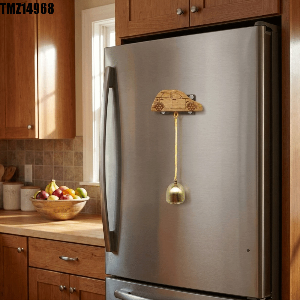 TMZ14968 Campainha Suspensa De Cobre Com Montagem , Corpo De Sino , Textura Sólida , Decoração De Carrilhão De Alerta De