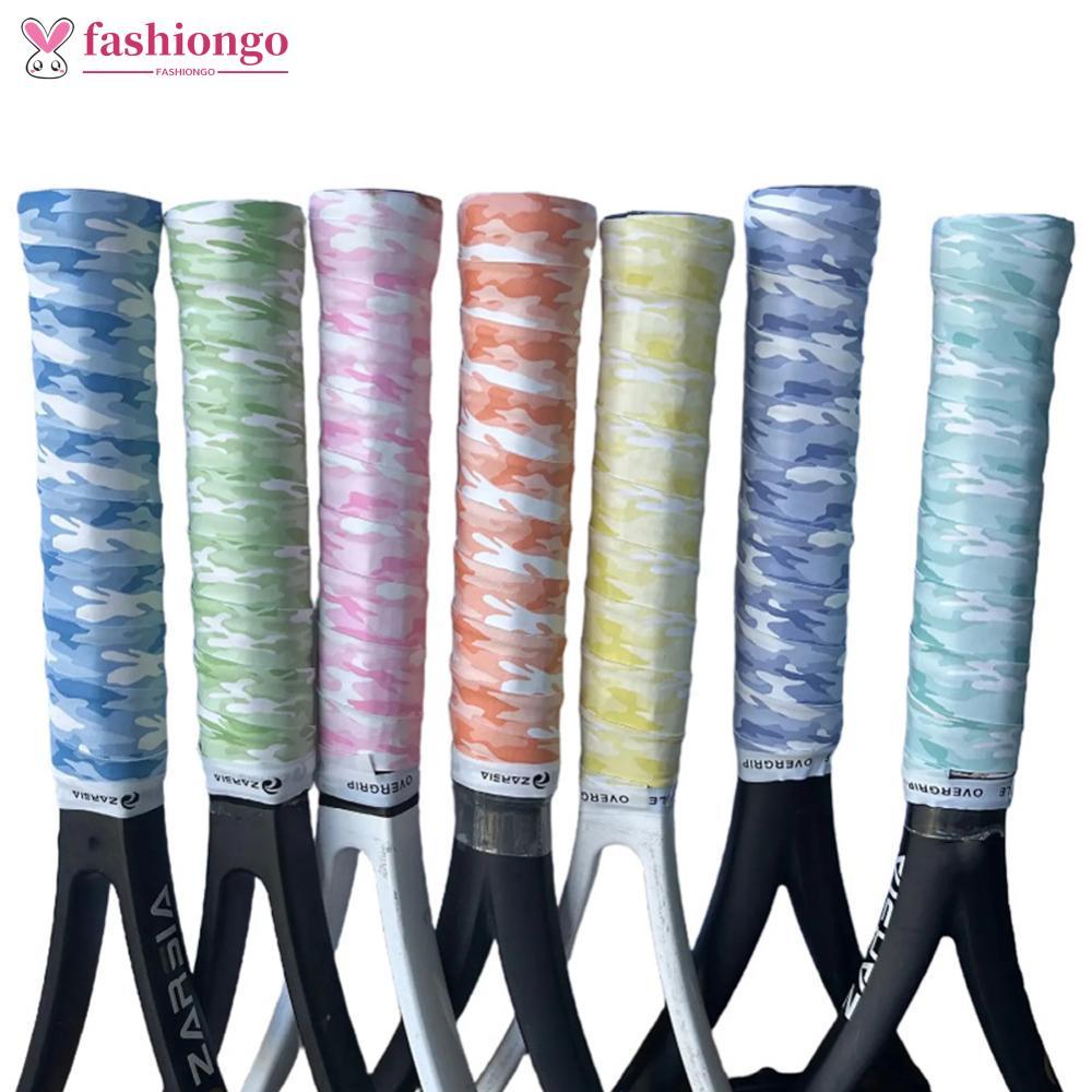 FASHIONGO Camo Overgrips Padel Kawasaki Pegajoso Anti-Deslizamento Overgrip Tênis Absorção De Choque Paddle Grip Acessór