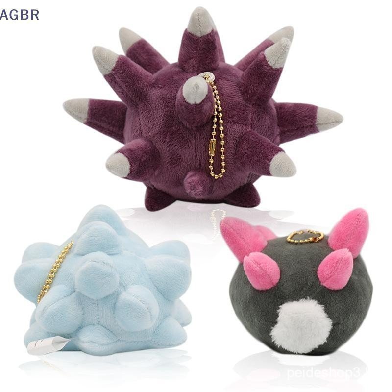 [AGBR] Kawaii Snom Sea Cartoon Pokémon Boneca De Pelúcia Pyukumuku Ouriço Do Mar Chaveiro Fofo Mochila Decoração Suspens