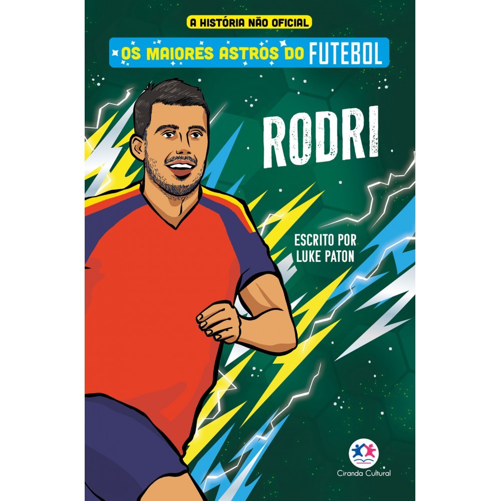 Livro Os maiores astros do futebol - Rodri