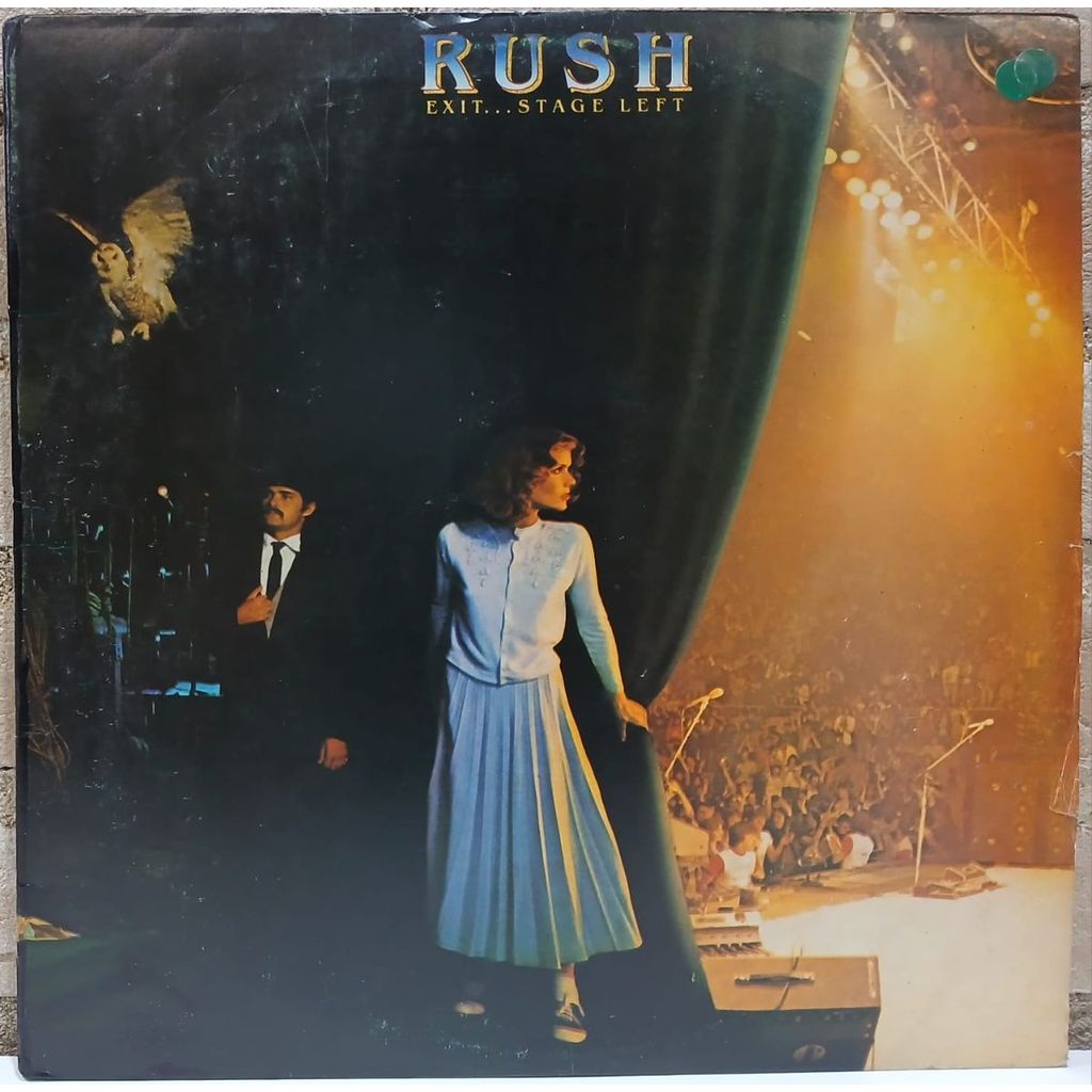 LP Usado Rush - Exit... Stage Left Ao Vivo Muito Bom Estado