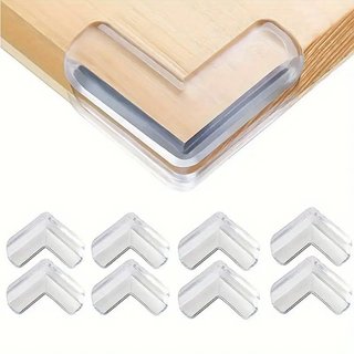 8/12/16 Unidades Anti-ColisãO Eficaz Cantos De Mesa Transparentes Quadrados Com ProteçãO Integral InvisíVel E Simples
