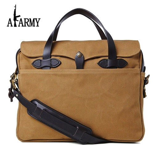 Réplica 256 bolsa masculina de lona Casual bolsa de ombro europeu americano grande marca bolsa masculina maleta bolsa de