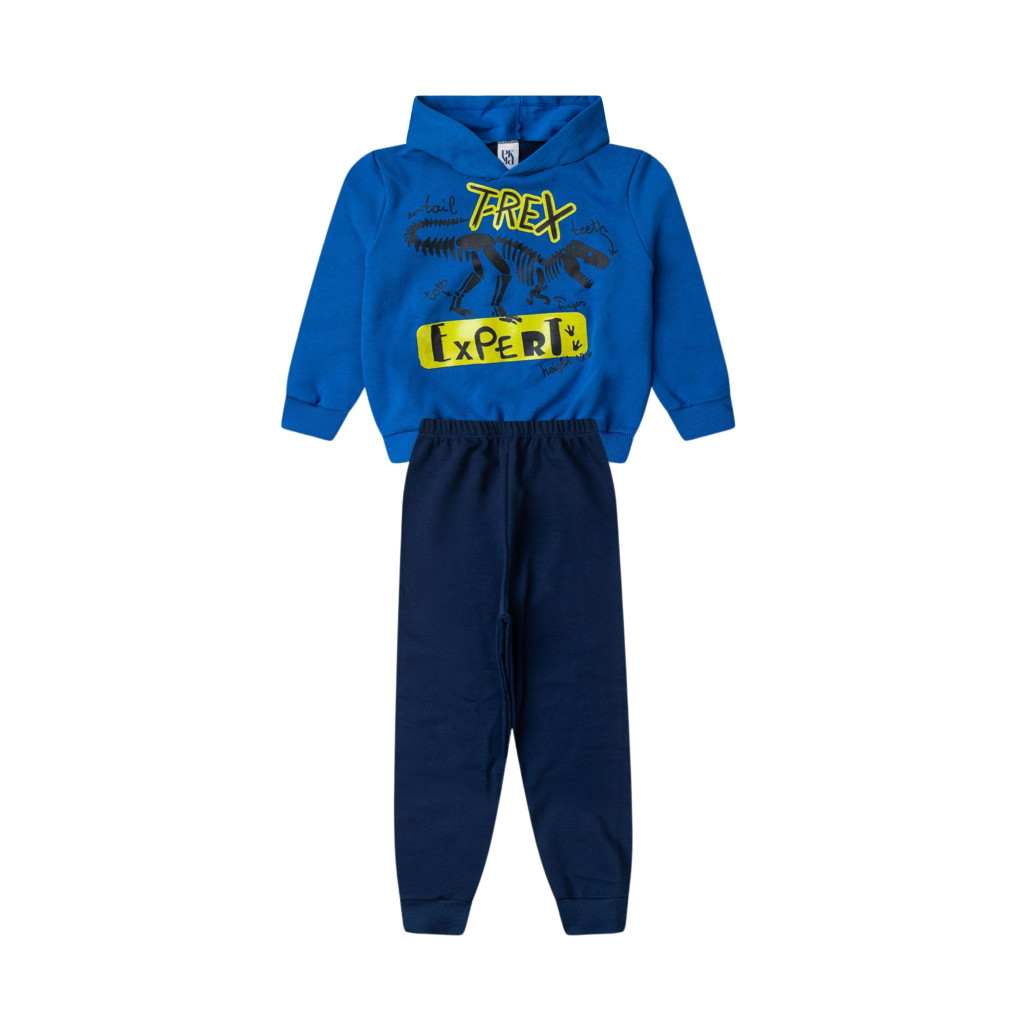 Conjunto Masculino Infantil Especialista Em T-Rex