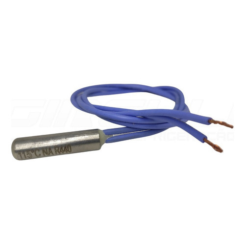 Protetor Térmico Mini Cápsula Inox 115°C 5A Gelopar 00892401